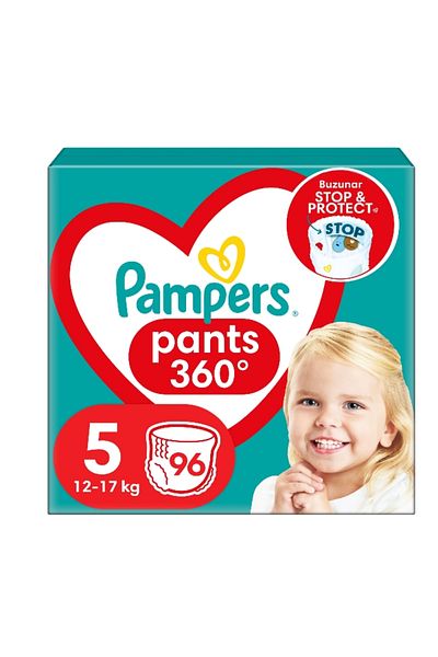 Pampers Scutece-chilotel Pants Mega Box Marimea 5, 12-17 kg, 96 buc
