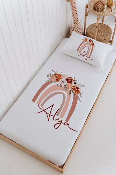 Lilabio İsme Özel %100 Pamuk Bebek Ve Çocuk Tek Kişilik 165 X 225 Cm Pike Tak...