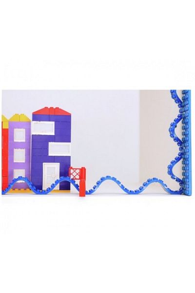 vivo Banda adeziva de constructie pentru lego, roz, VIVO, EFG1083