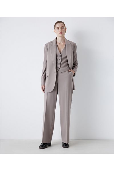 MISS IPEKYOL Blazer căptușit cu guler mono