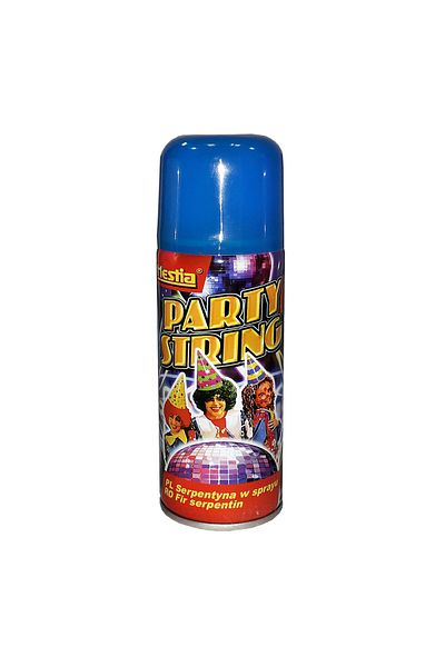 HESTIA COMPANY ROM Spray Hestia Confetti Party String 150ml, culoare albastra HS19-A