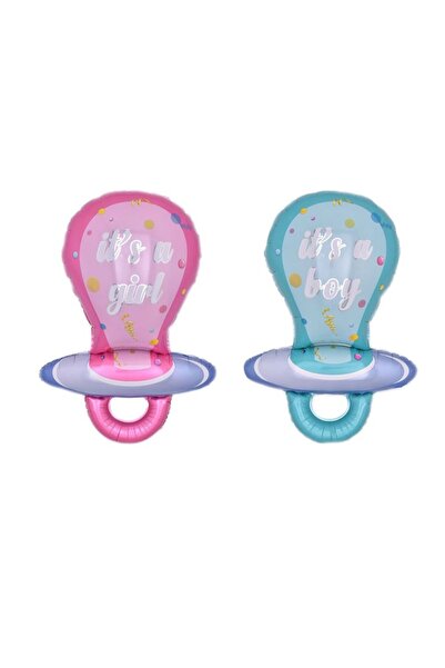 PRC Фолиев балон-залъгалка, надпис "Момче е, момиче е", въздух или хелий, 97x...