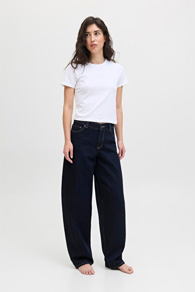 Jack & Jones Blugi de damă Barrel Fit 100% bumbac - Fuji