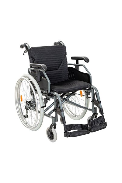 GOLFİ G637 Hafif Manuel Tekerlekli Sandalye | Alüminyum Gövde, Katlanabilir, 100 Kg Taşıma