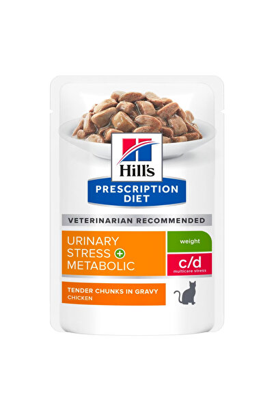 Hill's Hills Urinary Stress Metabolic c/d multicare stress Tavuklu Kedi Konse...