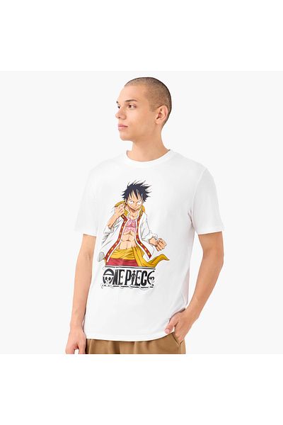 SP Characters One Piece Print Regular Fit T-shirt