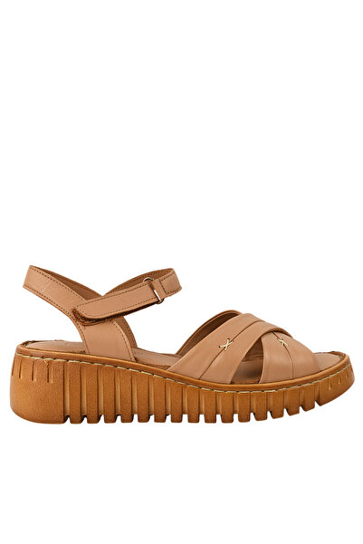 Anna Viotti Sandale casual, femei, ANNA VIOTTI, D56-05 maro, piele 40