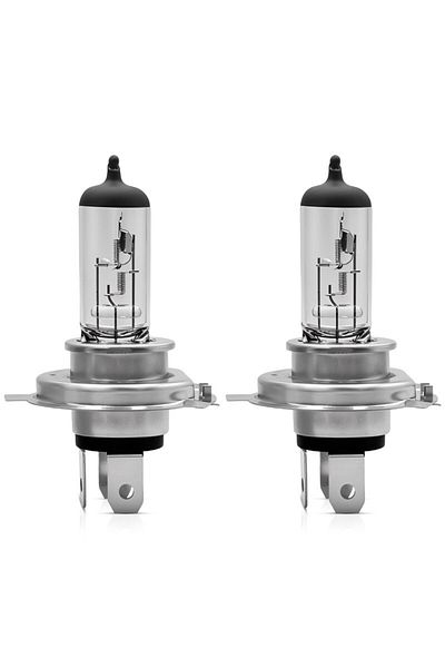 feema H4 12V 100_90w Halogen Bulb – Plug & Play, Quartz Glass, OEM Fitment, Made in Korea 2psc