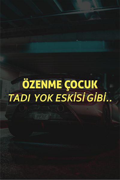 Quart Aksesuar 30 X 6.5 cm Carefree Child No Taste Like the Old Auto Car Rear Window Sticker