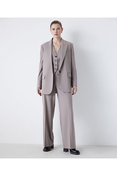 MISS IPEKYOL Blazer căptușit cu guler mono