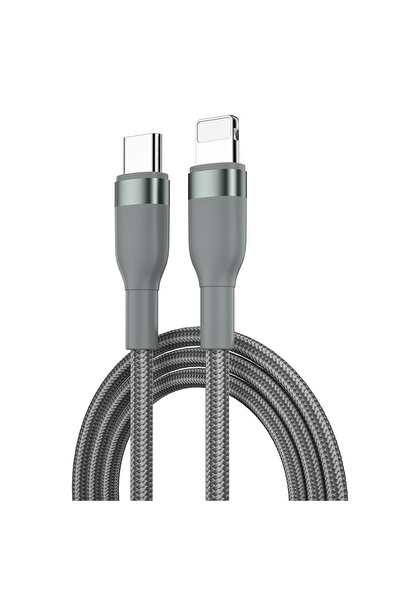 WIWU Wİ-C017 Concise Serisi Type-C to Lightning PD Data Şarj Kablo 30W 2 Metr...