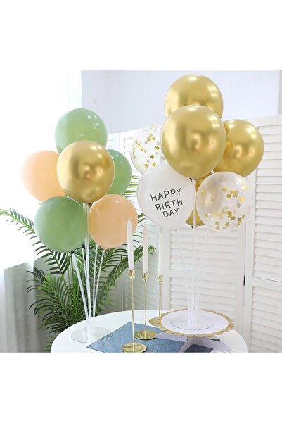 PROCART 7 balloon arrangement stand, height 70 cm, transparent