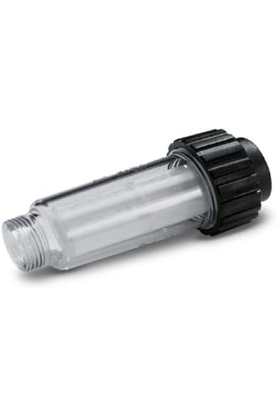 Karcher Kärcher Basic Line Water Filter for Pressure Washer, Black/Clear