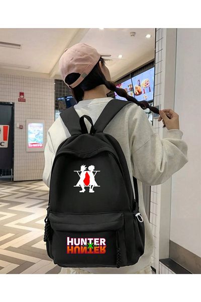 Touz Moda Унисекс ученическа раница с щампа от аниме Hunter X Hunter