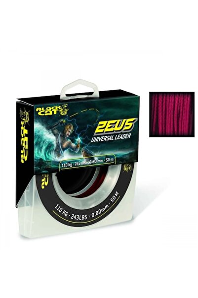 Mimteam Black Cat Zeus Universal Leader 1.10 mm, 40 m, Red