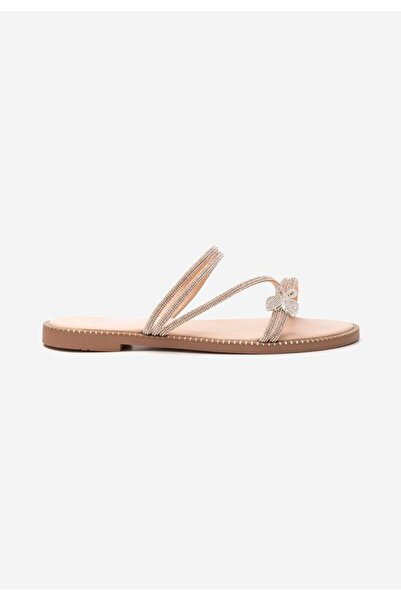B T Shoes Ivete beige slippers