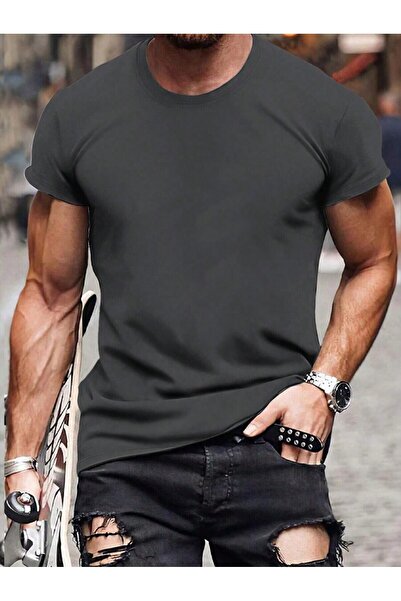 Lider Leather Tricou Basic Unisex – Croială Standard, Material Bumbac-Poliest...