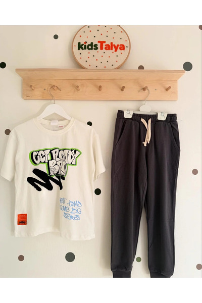kidstalya Boy's Written Suit