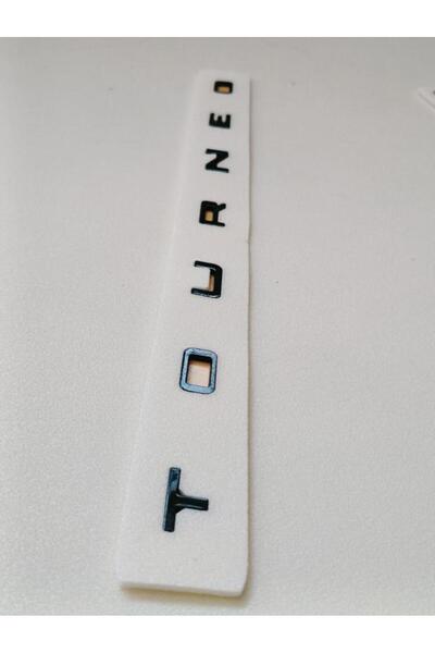 EDEXPORT Tourneo Yeni Nesil Boşluklu Piano Black Bagaj Yazısı 3M 3D ABS