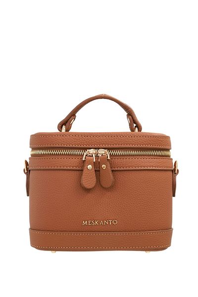 Meskanto Hilton Genuine Leather Chain Strap Box Bag