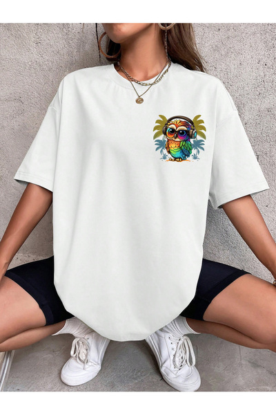 Lider Leather TRICOU DE DAMĂ CU IMPRIMEU BĂVEANĂ