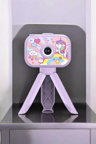 UCUZTEKNO Ayaklı Mini Fotoğraf Makinesi Çocuk Için Eğitici Video Kamera UYGUN