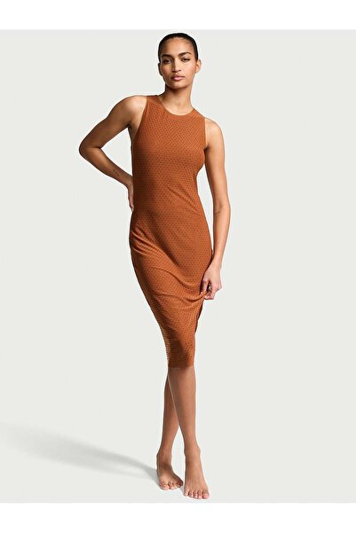 Victoria's Secret Diamanté Midi Plaj Elbisesi