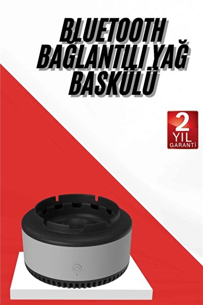 LaraThec Elektronik Akıllı Küllük Hava Temizleyici Kokusuz Kül Tablası Anti-Duman