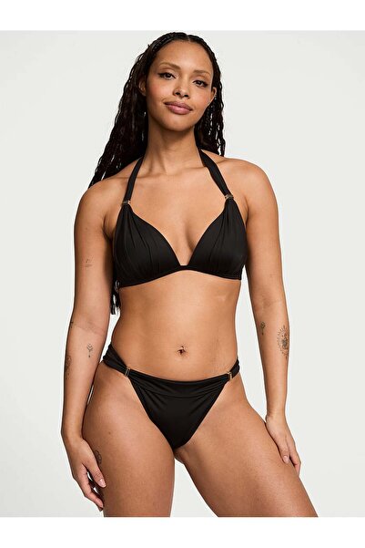 Victoria's Secret Essential Harlow Halter Yaka Push-Up Bikini Üstü