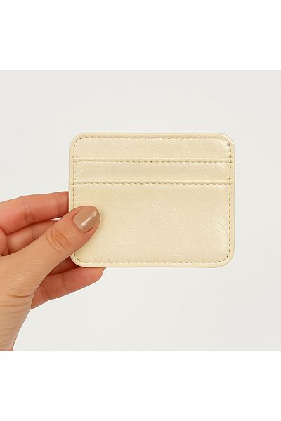 UCCELLO Textured Faux Leather Card Holder