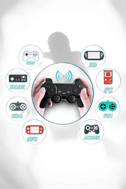 GRTC Gaming Atari 2.4g Compatible Wireless Dual Arm Game Stick