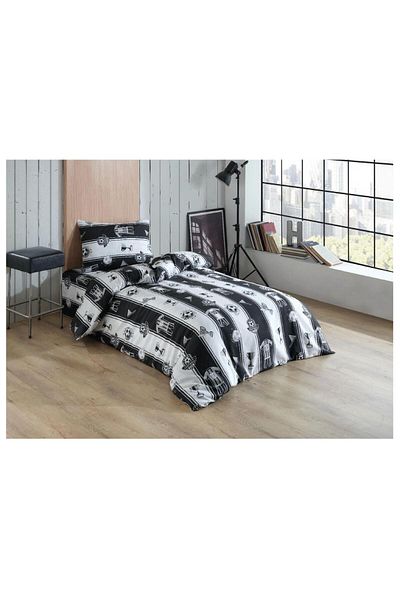 Arma Concept Single Besiktas Fan Duvet Cover Set & 1 Pillowcase & Fitted Sheet