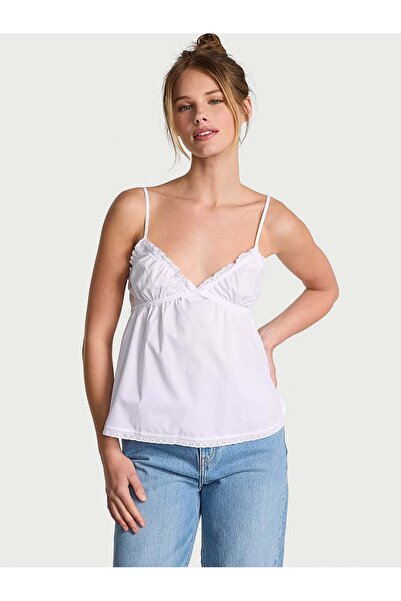 PINK Cloud Poplin Üst