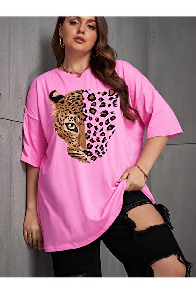 Lider Leather TRIUC PENTRU FEMEI, MĂRI PLUS, IMPRIMARE LEOPARD