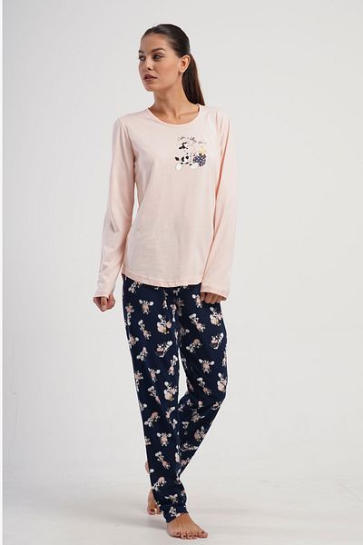 Vienetta Secret Pijama bumbac Vienetta Catch the Star Roz
