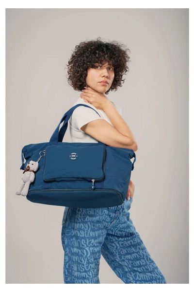 Monalisa Home Ccs 17954 Navy Shoulder Bag