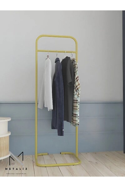 Metaliz Minimalist Metal Hanger - Summer Women's Men's Clothes Stand |   Modern and Stylish Design