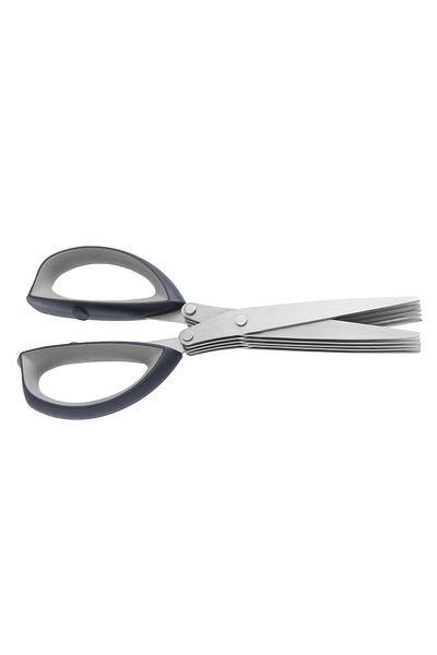 Berghoff Foarfece pentru plante medicinale, 20,5 cm, lame multiple, oțel, PP, gri