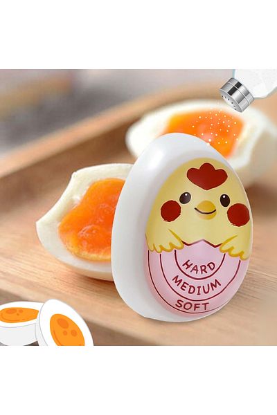 Daiso Color Changing Heat Sensitive Egg Timer – Perfect Consistency, Every Time!