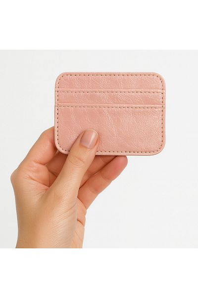 UCCELLO Textured Faux Leather Card Holder