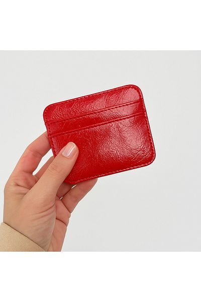 UCCELLO Textured Faux Leather Card Holder
