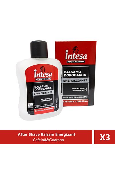 Intesa Pour Homme After Shave Balsam Energizant, 100 ml X 3 Bucăți