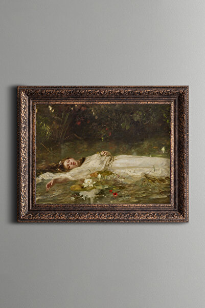 epiqart Ophelia - Vintage Desenli Çerçeve