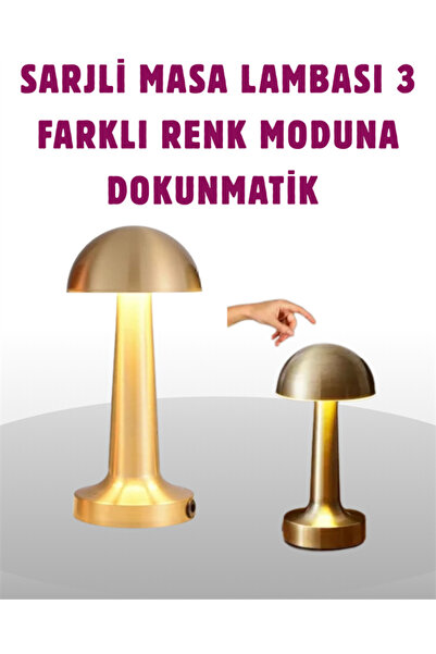 AyrStore Taşınabilir Dokunmatik LED Lamba – Sıcak & Soğuk Işık Ayarı