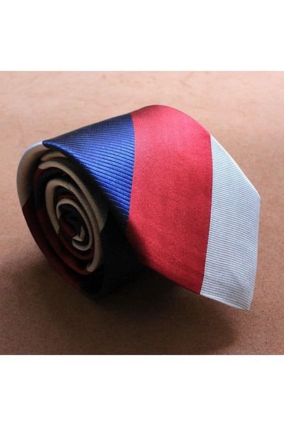 COOLMENCLUB Colorful Silk Tie