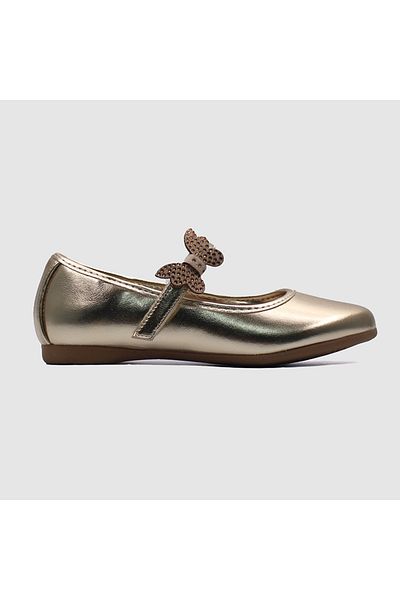 ddaniela D' Daniela - Golden Butterfly Charm Flats