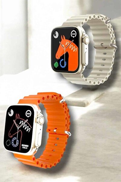 UCUZTEKNO 49MM Ekranlı, Kan Basıncı ve Adımsayar Özellikli Bluetooth Akıllı Saat