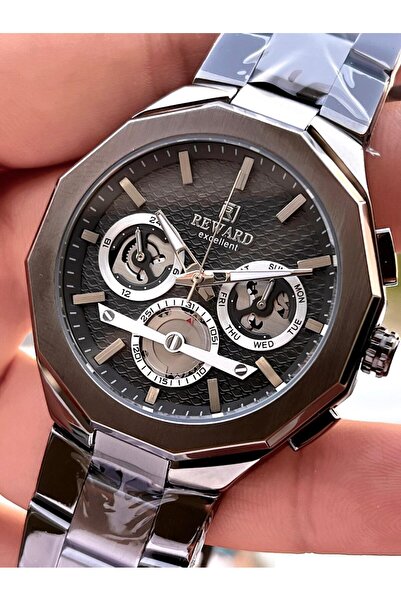 Reward Steel Cord 2 Years Guarantee 5 Atm Water Resistant Inside Functions Active Men Wrist Watch Re26