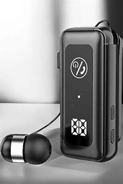 Clevora Kablolu Makaralı Bluetooth Kulaklık Uzun Pil Ömrü Dijital Göstergeli