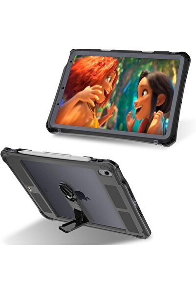 CLICK Husă de protecție pentru iPad Air 4 2020/Air 5 2022, B61, Lexgard, Deep Dark